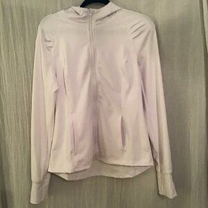 Yogalicious Light Lavender Zip Hoodie Jacket